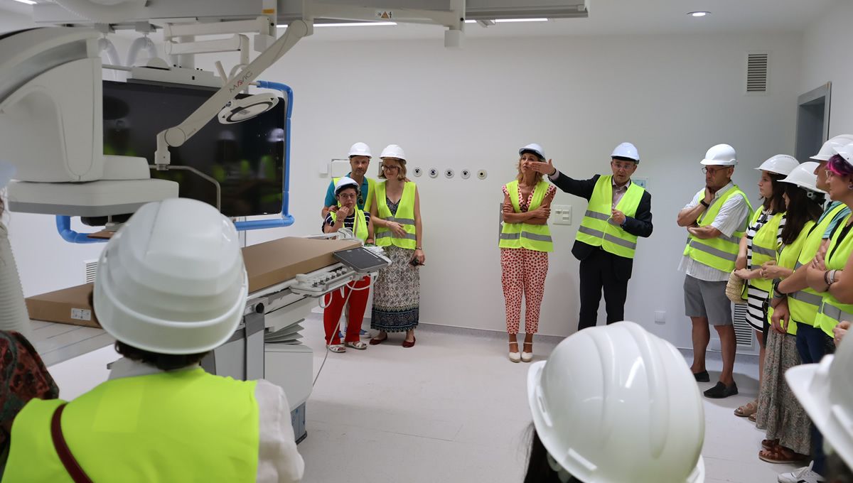 Asociaciones de pacientes visitan el nuevo Hospital Universitario de Cuenca (Foto. Castilla-La Mancha)