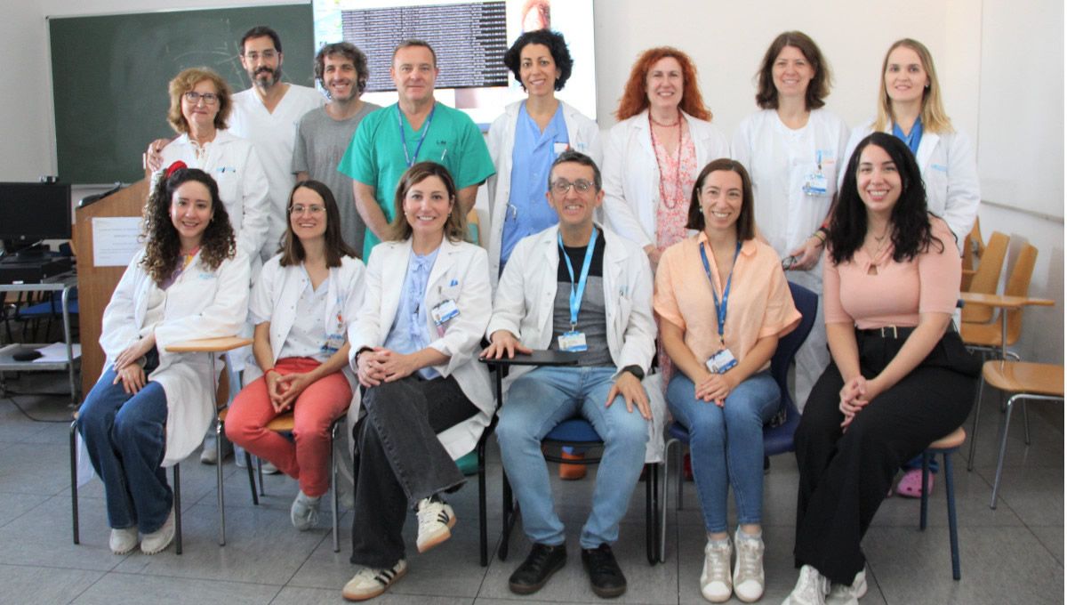 Neumólogos y cirujanos torácicos del Clínico San Carlos que participan en el proyecto (Foto: Hospital Clínico San Carlos)