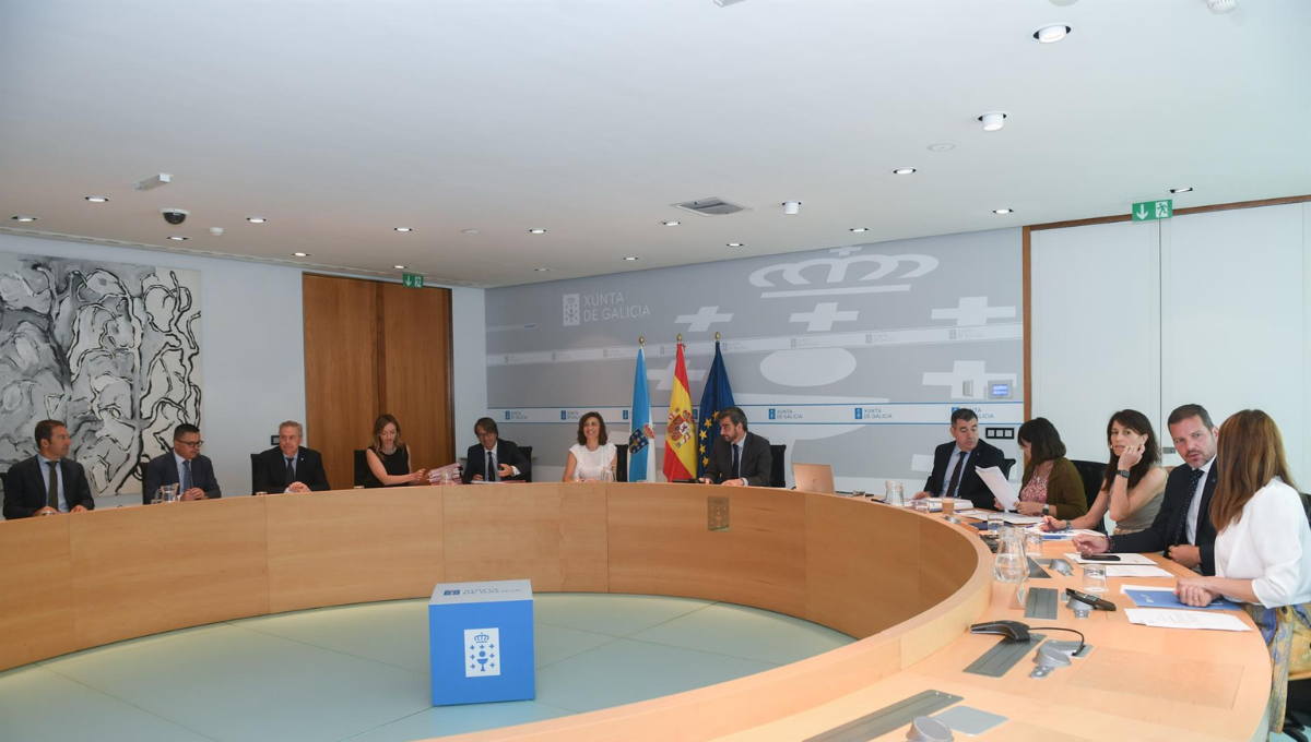 Consejo de la Xunta celebrado el 22 de julio de 2024, presidido por Diego Calvo. (Foto: Xunta)