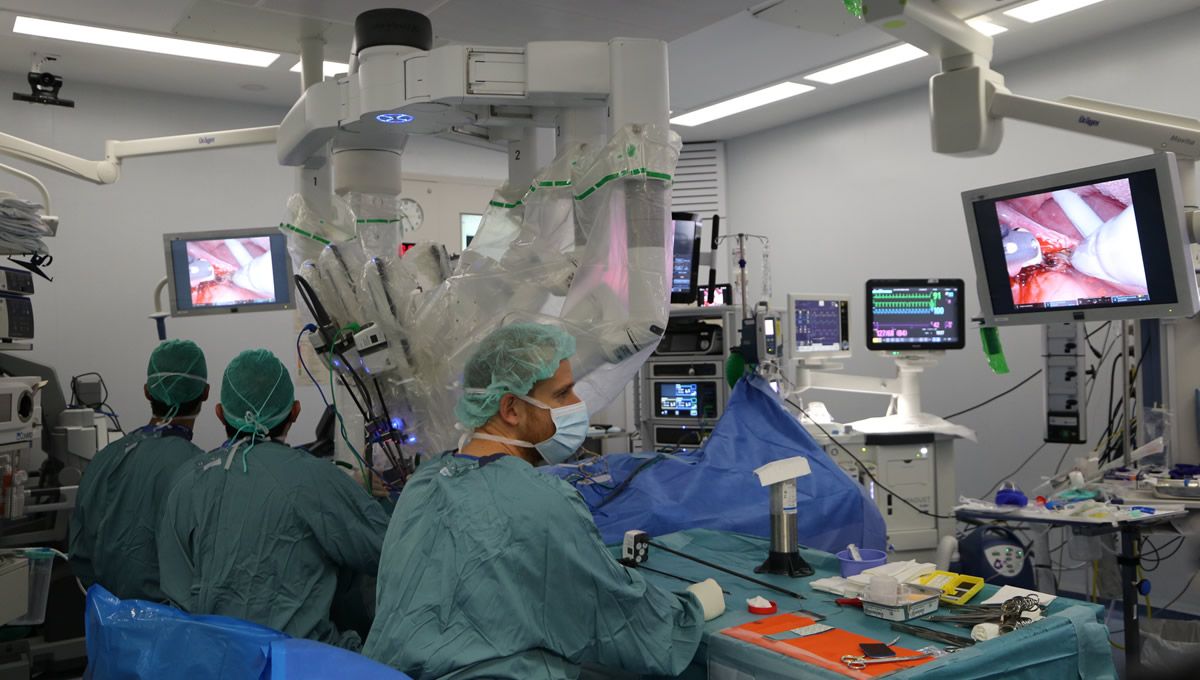 Vall d´Hebron realiza una operación de un tumor del espacio parafaríngeo con una técnica innovadora (Foto: Vall d´Hebron)