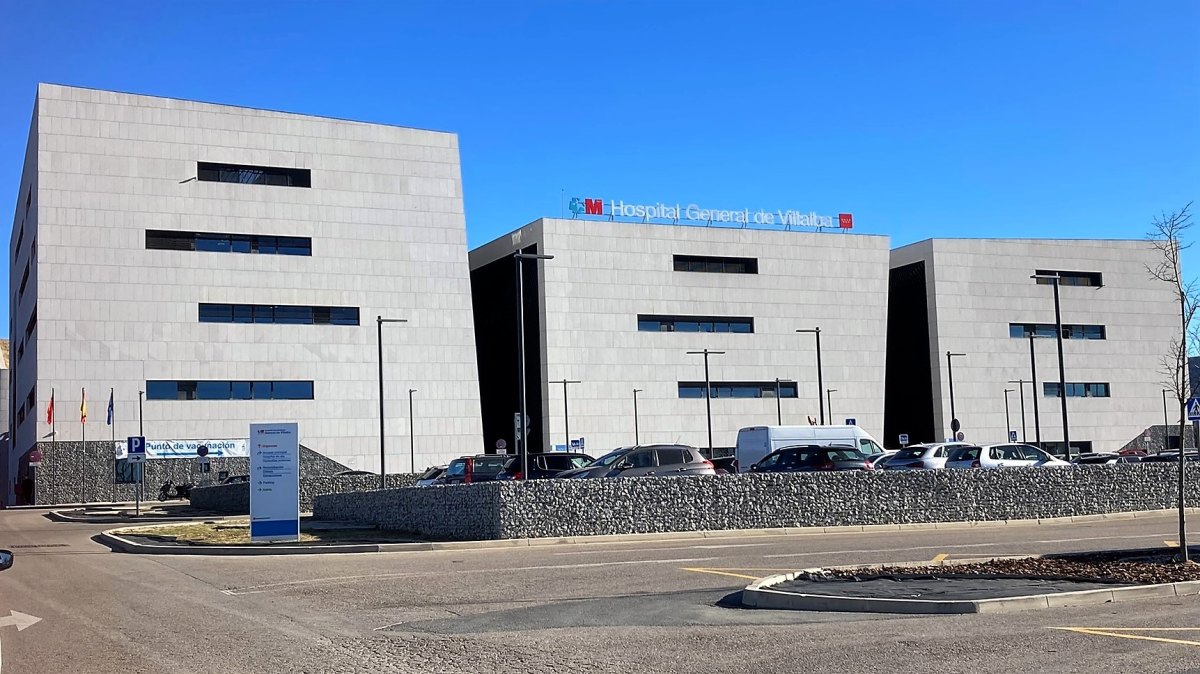 Fachada del Hospital Universitario General de Villalba (Foto. Hospital Universitario General de Villalba)