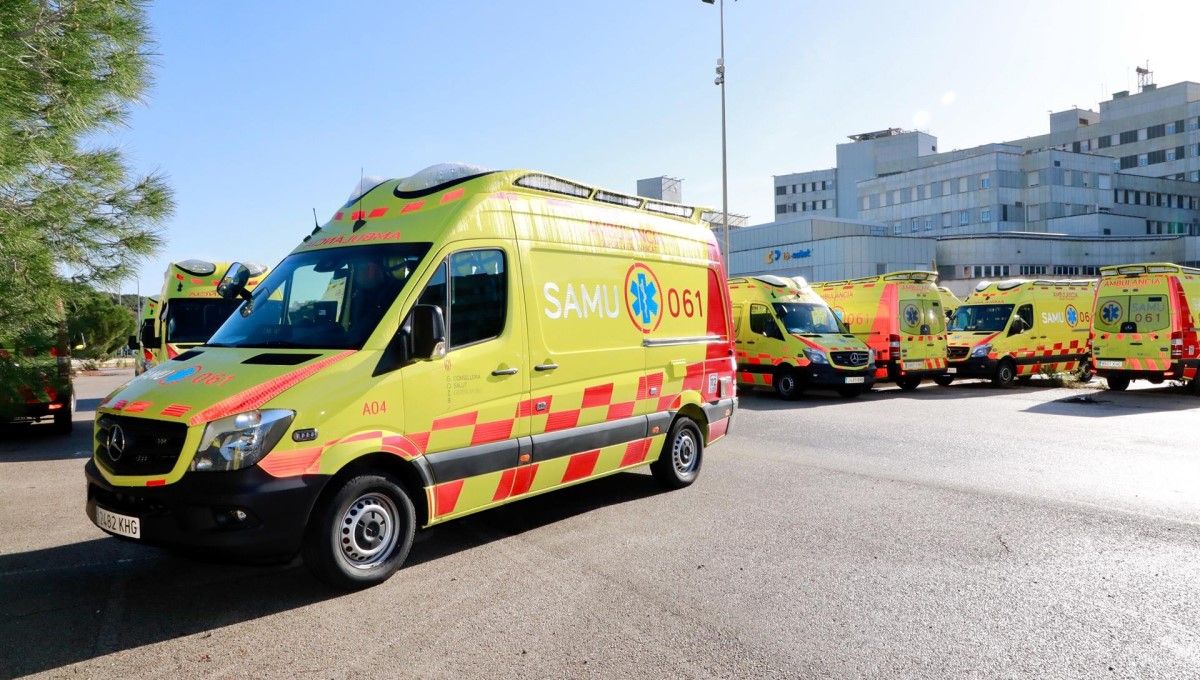 Ambulancia del SAMU de Baleares (Foto. CAIB)