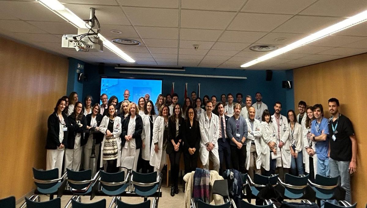 Imagen tomada durante la auditoría para la re-certificación (Foto: Hospital Clínico San Carlos)