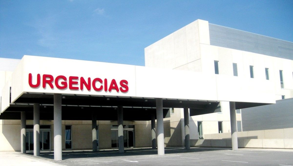 Fachada del Servicio de Urgencias del Hospital del Vinalopó (Foto. H. de Vinalopó)