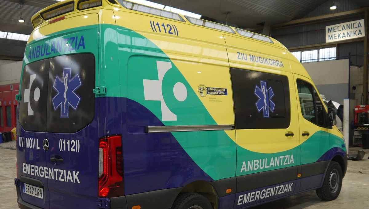 Ambulancia del País Vasco (FOTO: Euskal Sindikatua)