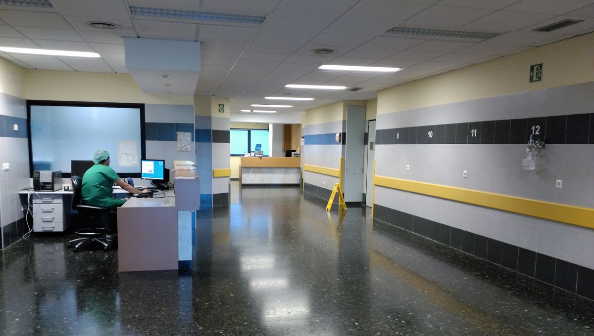 Interior del Hospital de Santiago de Compostela (FOTO: SERGAS)