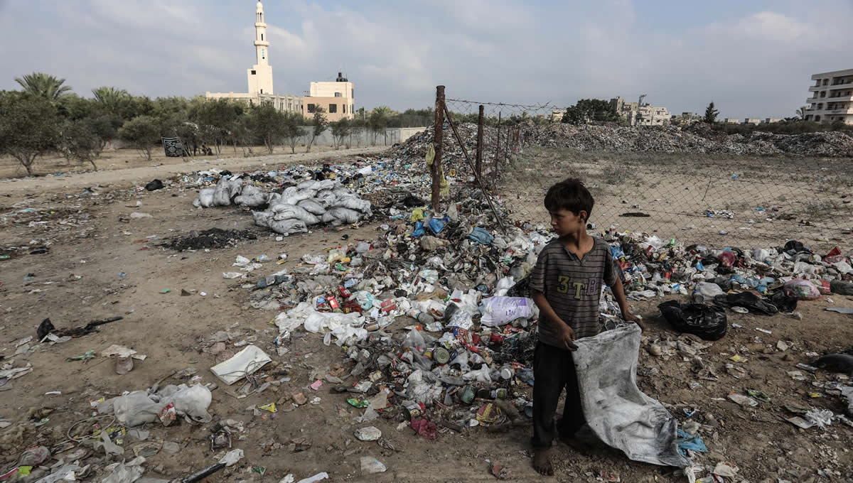 Niño en Gaza (FOTO: Europa Press)