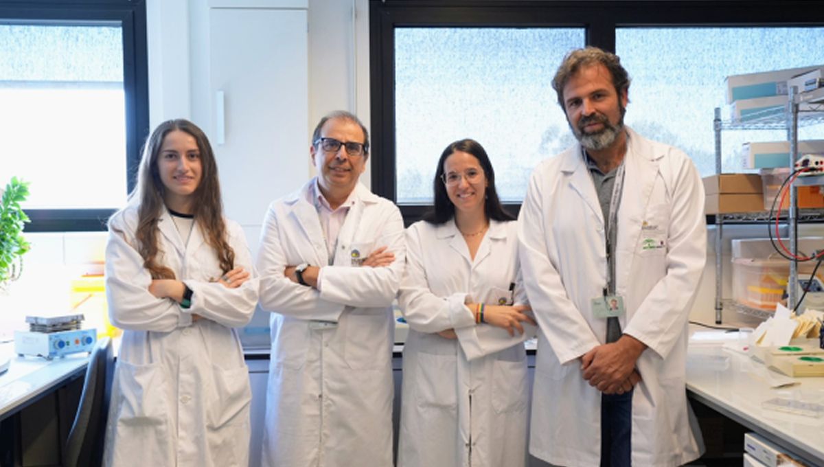 Parte del equipo que ha realizado la investigación, en el laboratorio del IMIBIC (Foto: Universidad de Córdoba)