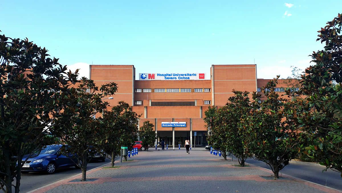 Hospital Severo Ochoa, acceso principal (Foto: Hospital Severo Ochoa)