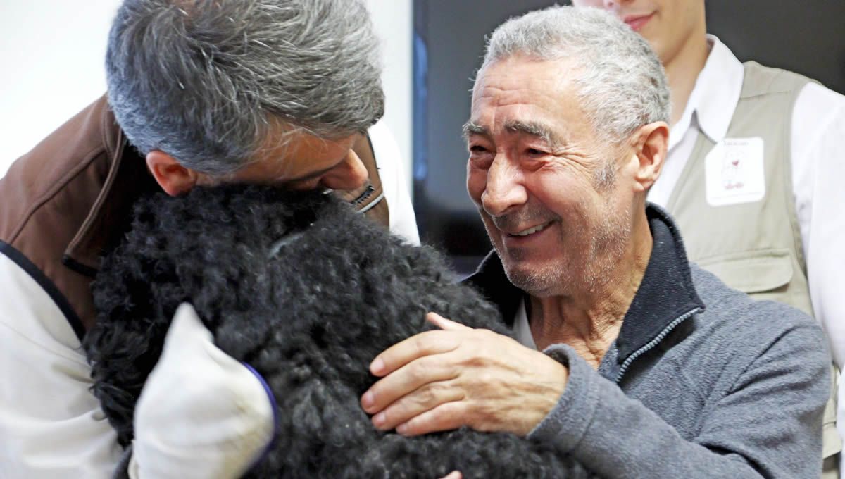 El Hospital de Torrejón crea una terapia asistida con perros para personas mayores con depresión (Foto: Hospital de Torrejón)