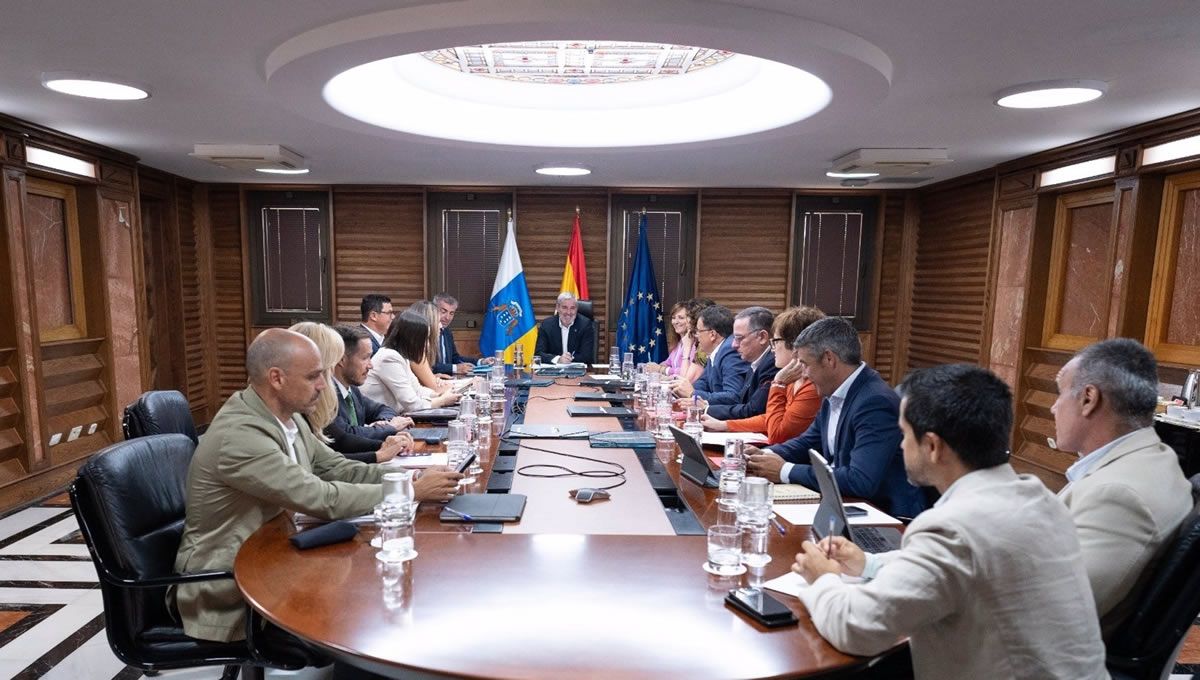 Reunión del Consejo de Gobierno de Canarias (FOTO: Gobierno de Canarias)