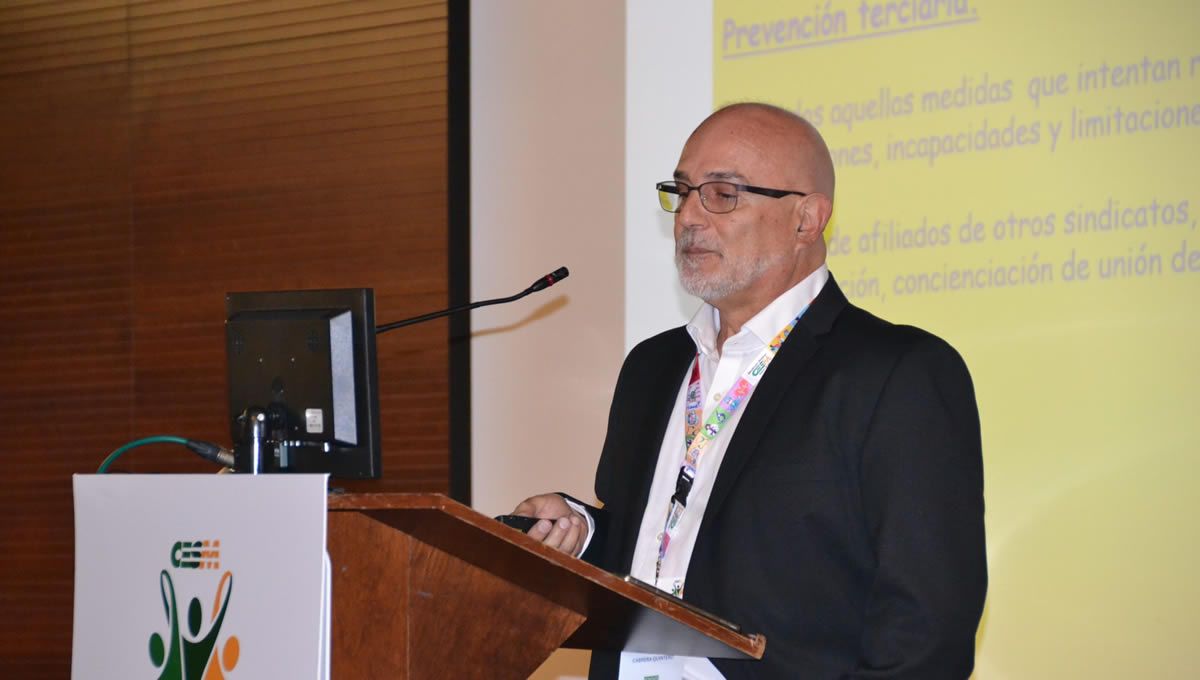 Levy Cabrera, secretario general de la Confederación Estatal de Sindicatos Médicos en Canarias (FOTO: CESM)