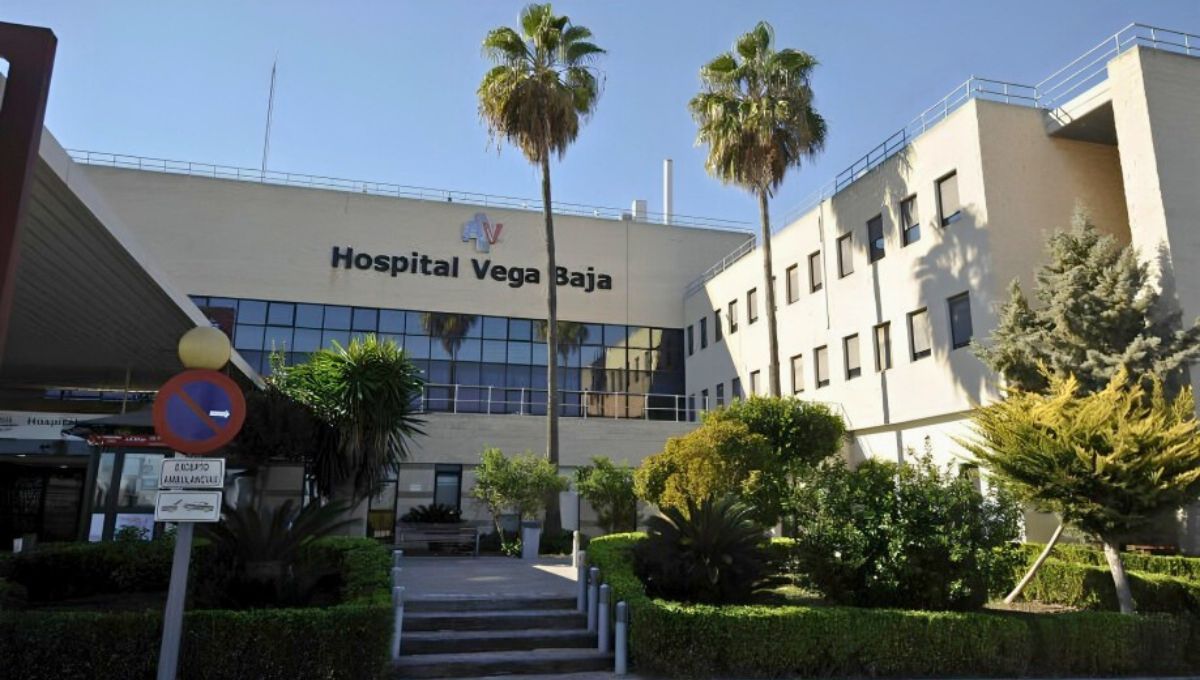 Fachada del Hospital Comarcal Vega Baja, lugar de la agresión a una anestesista en Orihuela (Fuente Consejería de Sanidad Comunidad Valenciana)