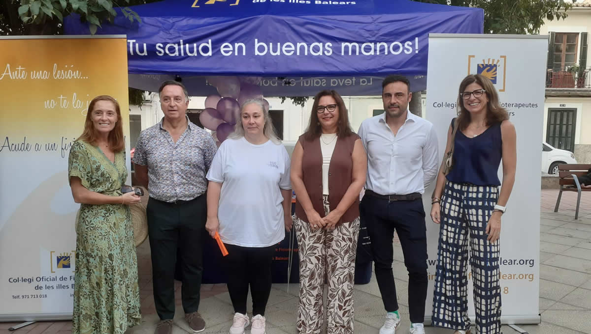 Manuela García, consejera de Salud de las Islas Baleares, celebra el Día Mundial de la Fisioterapia (Foto: Baleares)