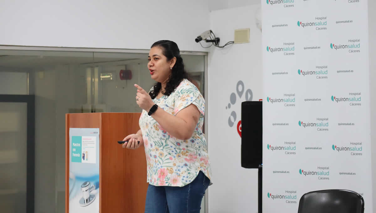 Ana Olga Aguilar, especialista de Urgencias en el Hospital Quirónsalud Cáceres (FOTO: Quirónsalud)