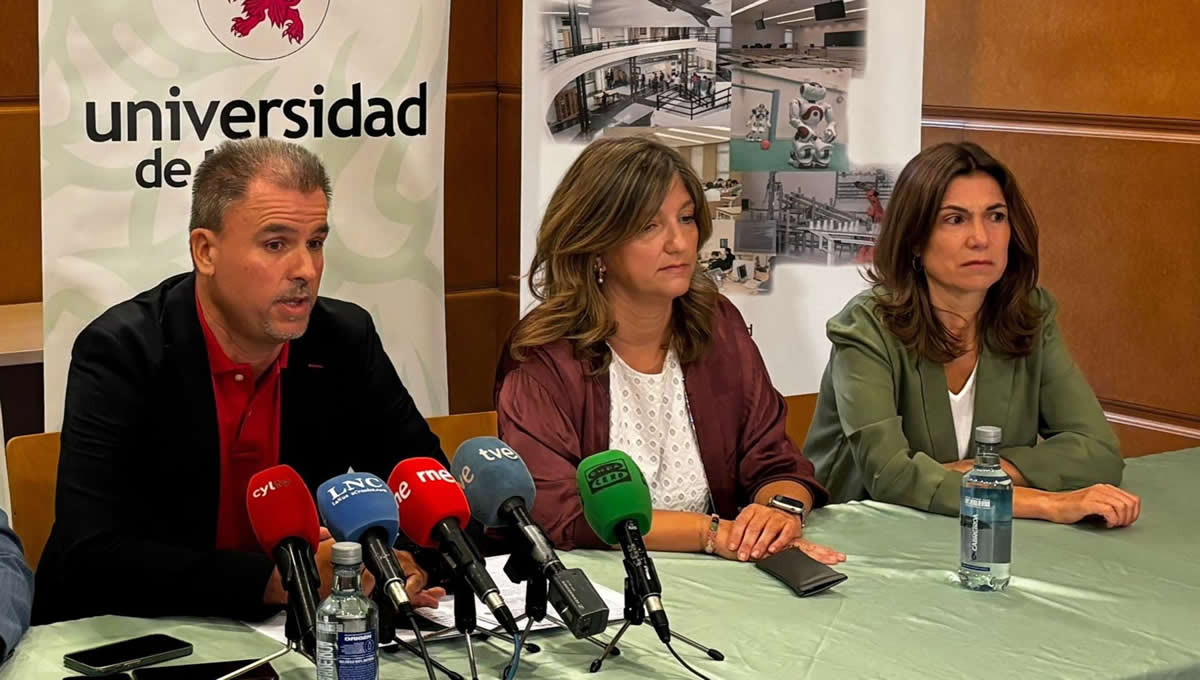 La rectora de la Universidad de León, Nuria González (FOTO: Europa Press)