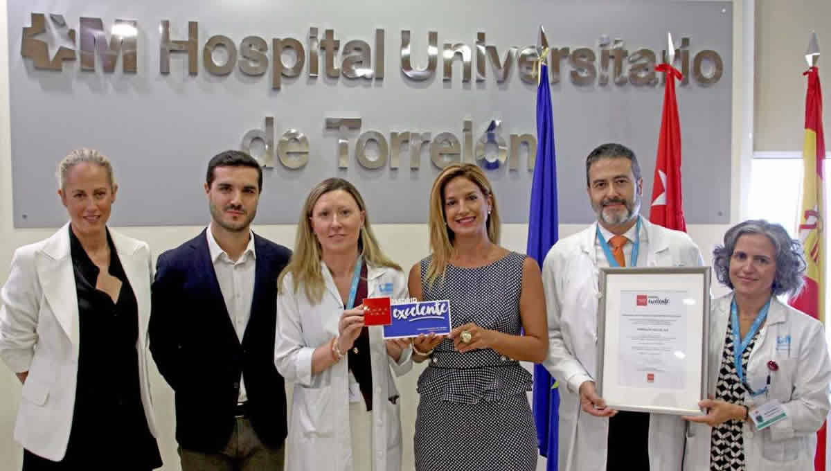 El Hospital Universitario de Torrejón recibe el sello Madrid Excelente (Foto. Hospital Universitario de Torrejón)