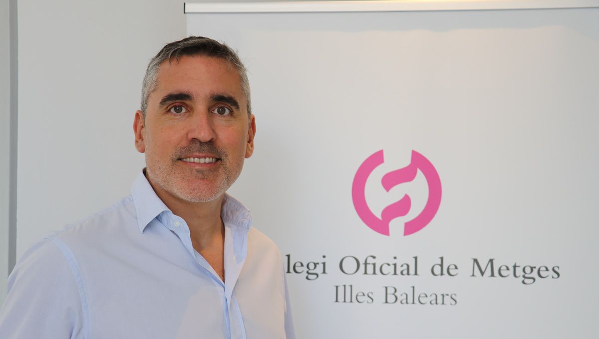 Carles Recasens Laguardua, presidente del Colegio Oficial de Médicos de las Islas Baleares (FOTO: COMIB)