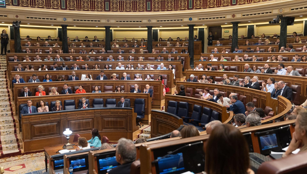 Sesión en el Congreso de los Diputados. (EP)