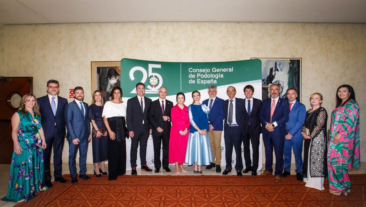 Junta directiva del Consejo General de Colegios Oficiales de Podólogos de España (FOTO: CGCOP)