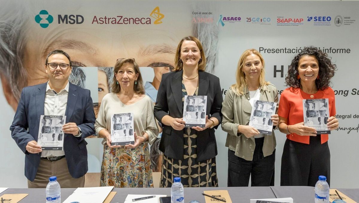 Presentación del “Informe HEaLS” con las bases y pautas para el seguimiento de pacientes con cáncer de ovario avanzado (Fuente AstraZeneca)