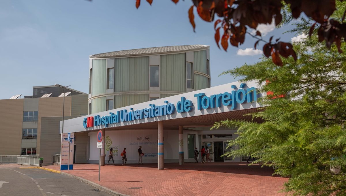 Fachada del Hospital Universitario de Torrejón. (Foto: Hospital Universitario de Torrejón)