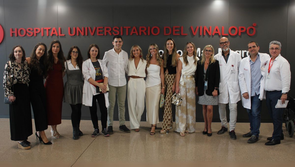 Acto de despedida de los residentes que culminan su formación MIR en el Hospital Universitario del Vinalopó (Foto Hospital Universitario del Vinalopó)