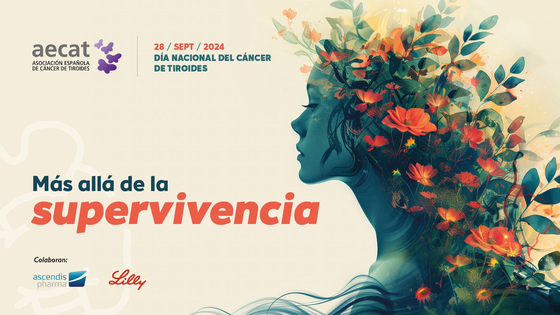 Campaña ‘Más allá de la supervivencia’ Asociación Española de Cáncer de Tiroides (Foto. AECAT)