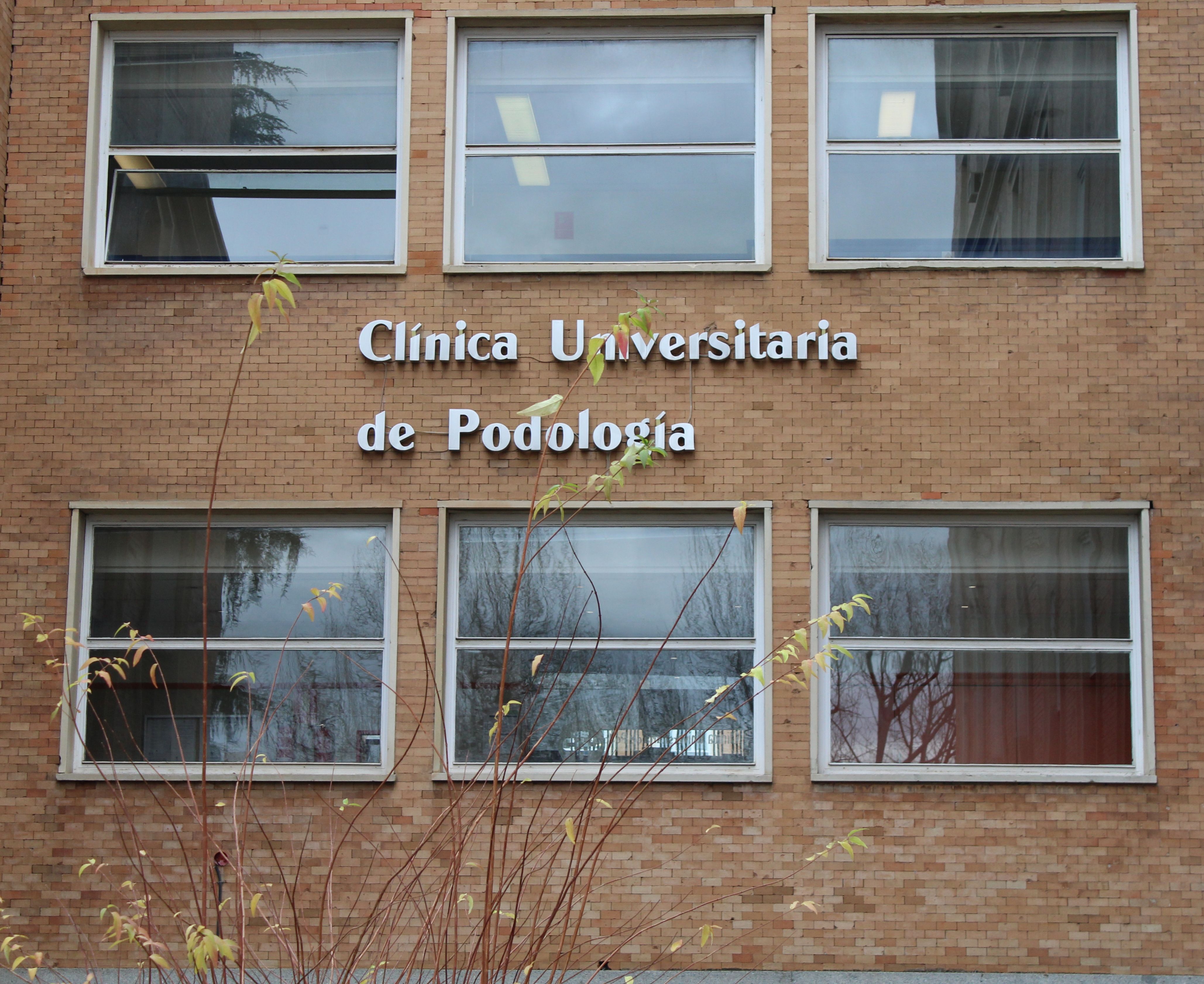 Clínica Universitaria de Podología de la Universidad Complutense de Madrid