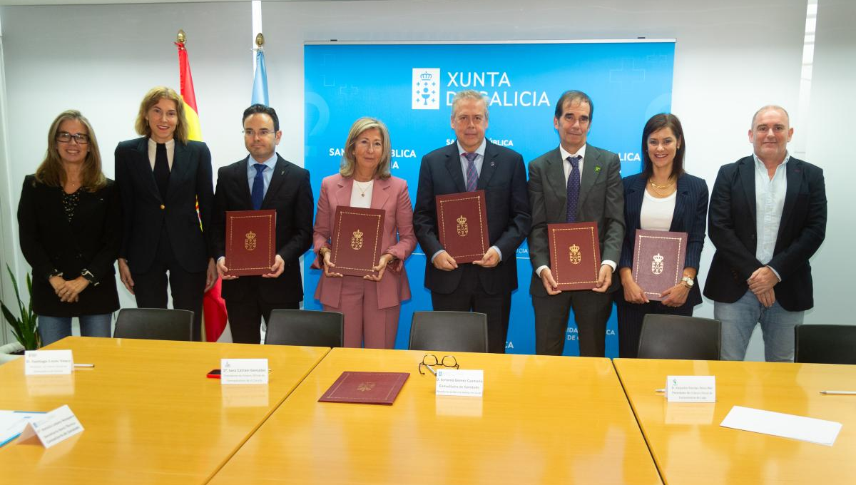 La Xunta y los Colegios Oficiales de Farmacéuticos amplían la colaboración para la prestación farmacéutica extrahospitalaria (Foto: Xunta)