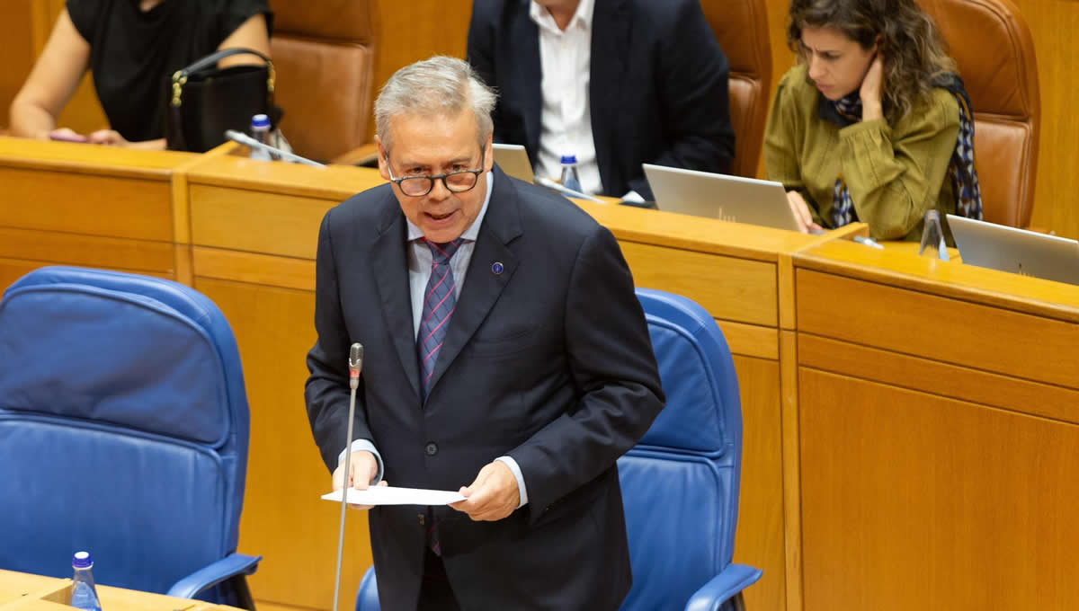 Antonio Gómez Caamaño, consejero de Sanidad, consejería de la que depende el Sergas (FOTO: Xunta de Galicia)