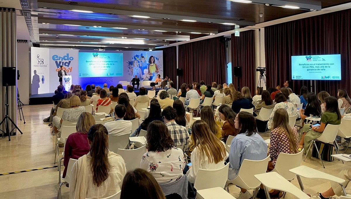 IV Curso Endocrinología Pediátrica que ha contado con un centenar de expertos. (Foto: Novo Nordisk)