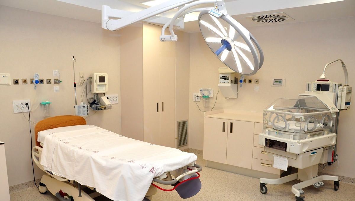 Sala de partos del Hospital Materno-Infantil de La Arrixaca (FOTO: Gobierno de Murcia)