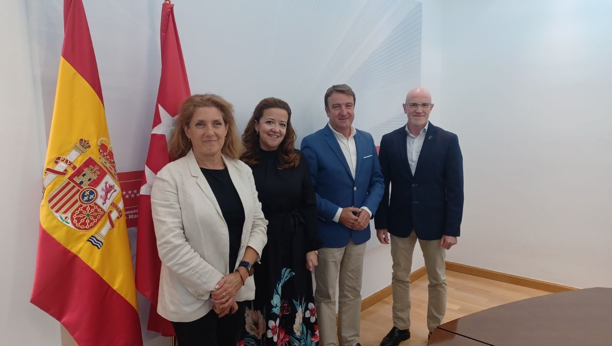 Reunión Fátima Matute y Jesús Moreno (Foto. Comunidad de Madrid)