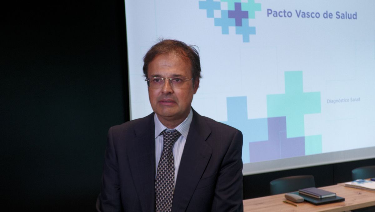 Alberto Martínez, consejero de Salud de País Vasco (Foto. Gobierno Vasco)