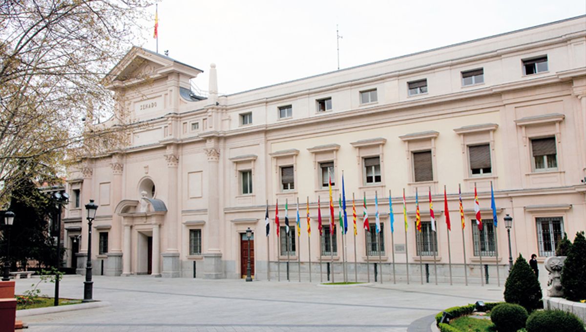 Fachada del Senado, Madrid. (Foto: Senado)