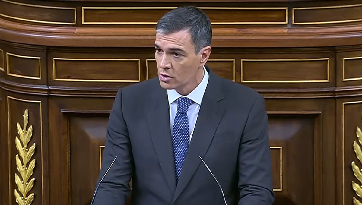 Pedro Sánchez, en el Congreso de los Diputados (FOTO: Congreso de los Diputados)