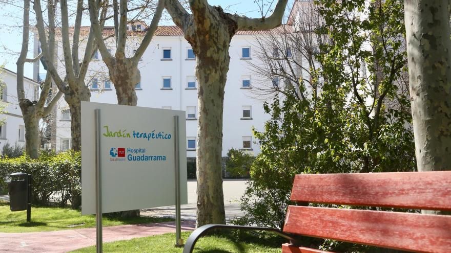 Jardín terapéutico del Hospital de Guadarrama