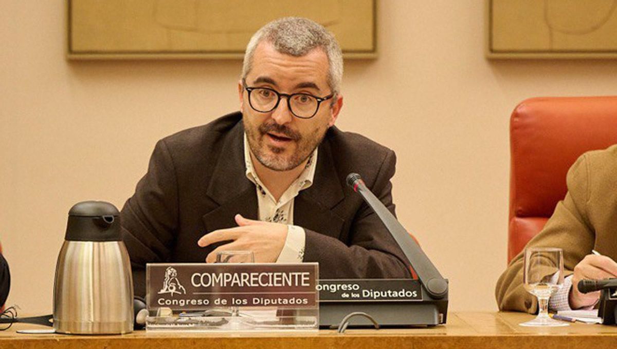 El secretario de Sanidad, Javier Padilla, durante su comparecencia en el Congreso. (Foto: Congreso de los Diputados)