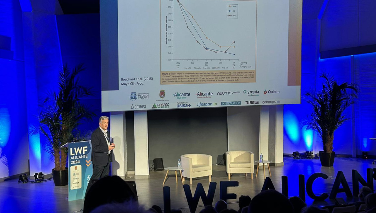 Mesa sobre investigación y estrategias para promover una longevidad saludable en el congreso internacional LWF (Foto: ConSalud) 