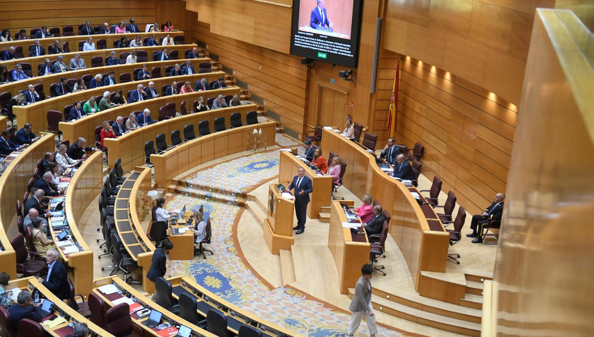 Celebración de un pleno en el Senado. (Senado)