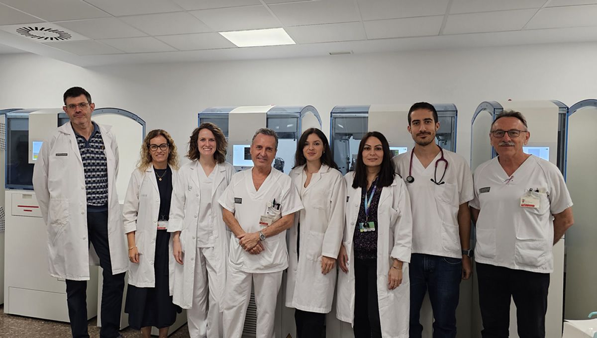 Equipo del Hospital Clínico de Valencia. (Foto: Generalitat Valenciana)