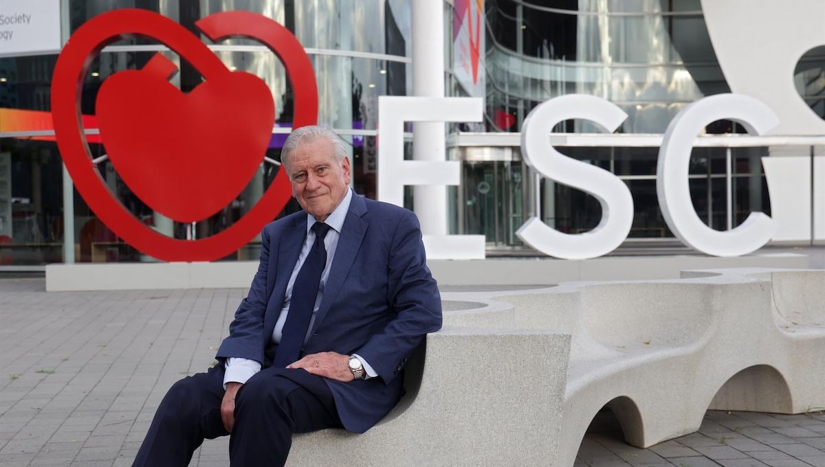 Valentín Fuster habla de la inteligencia artificial. (Foto: CNIC - Europa Press)