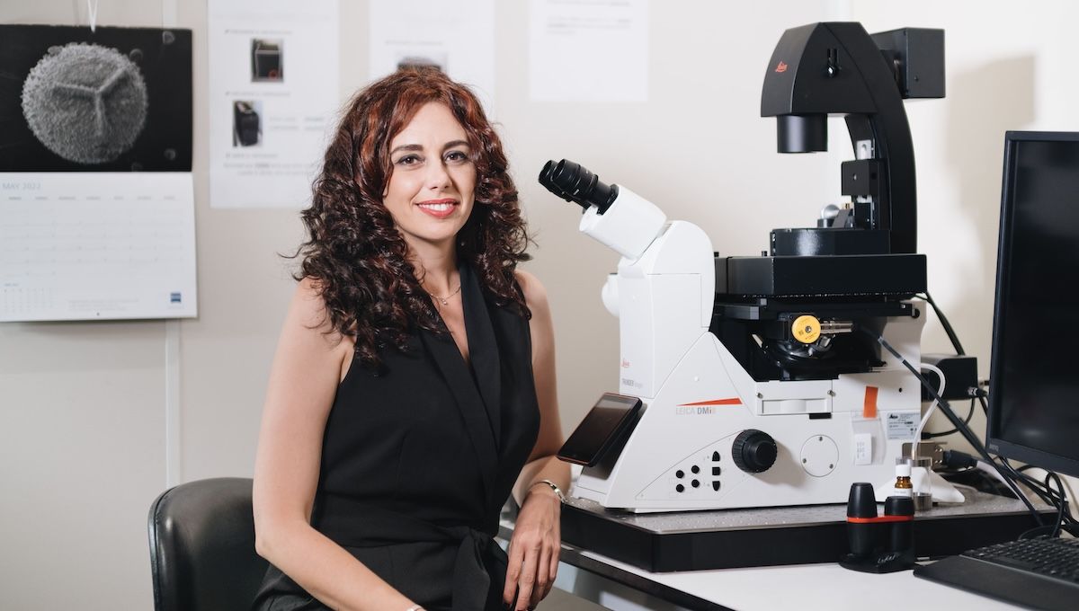 La investigadora y premiada María Llorens Martín en su laboratorio. (Foto: Fundación Carmen y Severo Ochoa)