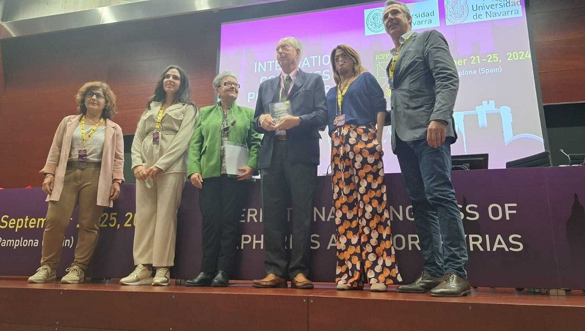 Congreso Internacional de Porfirinas y Porfirias (ICPP 2024), celebrado en Pamplona. (Foto cedida por la AEP)