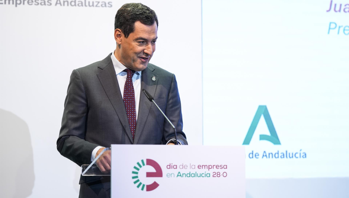 El presidente de la Junta de Andalucía, Juanma Moreno (Foto: Joaquín Corchero/EP)