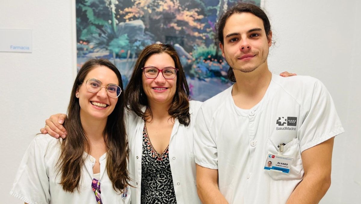 Participantes en el estudio de factores de riesgo de caídas (Foto. Hospital Guadarrama)