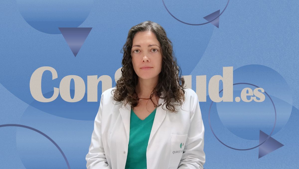 La Dra. María Cortés , coordinadora del Grupo Metabolismo Mineral y Óseo de la Sociedad Española de Endocrinología y Nutrición (SEEN) explica los motivos del déficit de Vitamina D en la población española (Montaje Consalud)