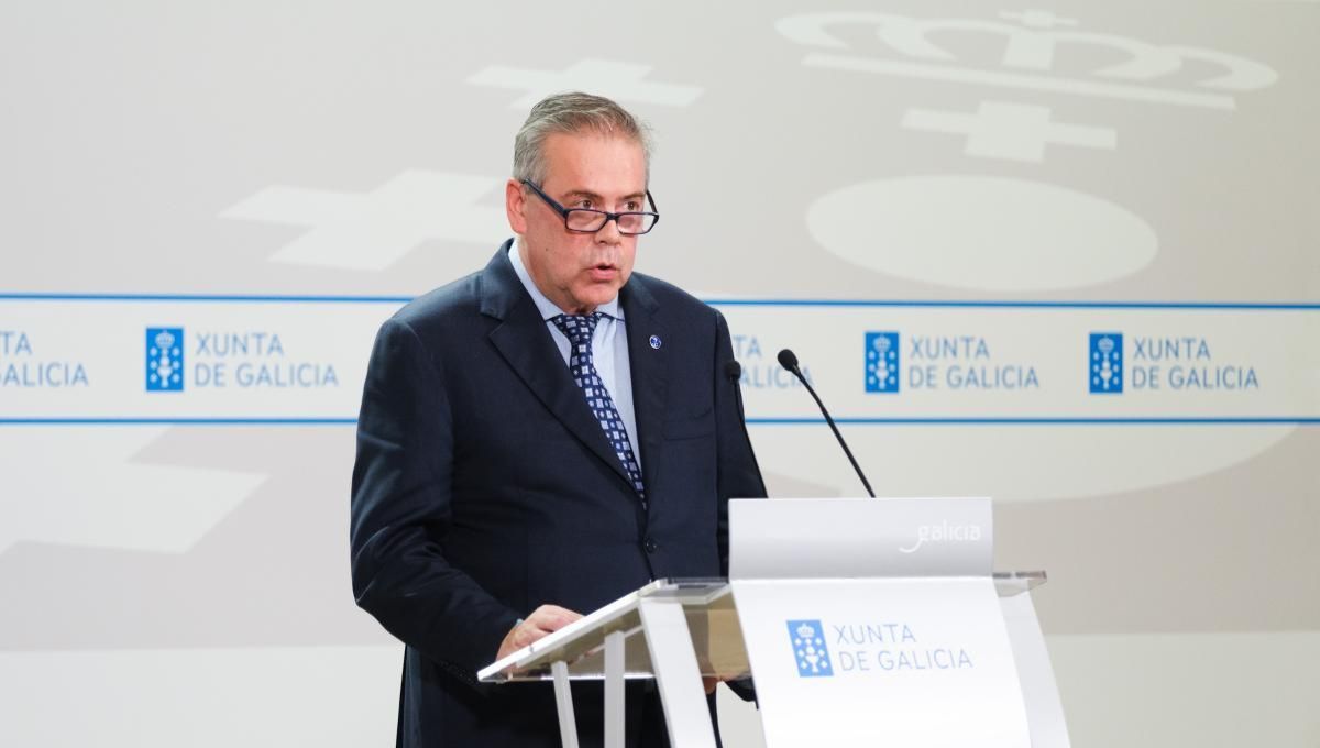 Antonio Gómez Caamaño, consejero de Sanidad de Galicia (Foto. Xunta de Galicia)