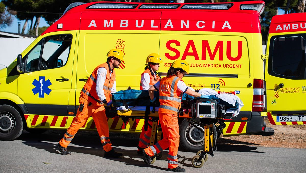 Ambulancia del Servicio de Ayuda Médica Urgente (SAMU) de la Comunidad Valenciana (FOTO: Generalitat Valenciana)